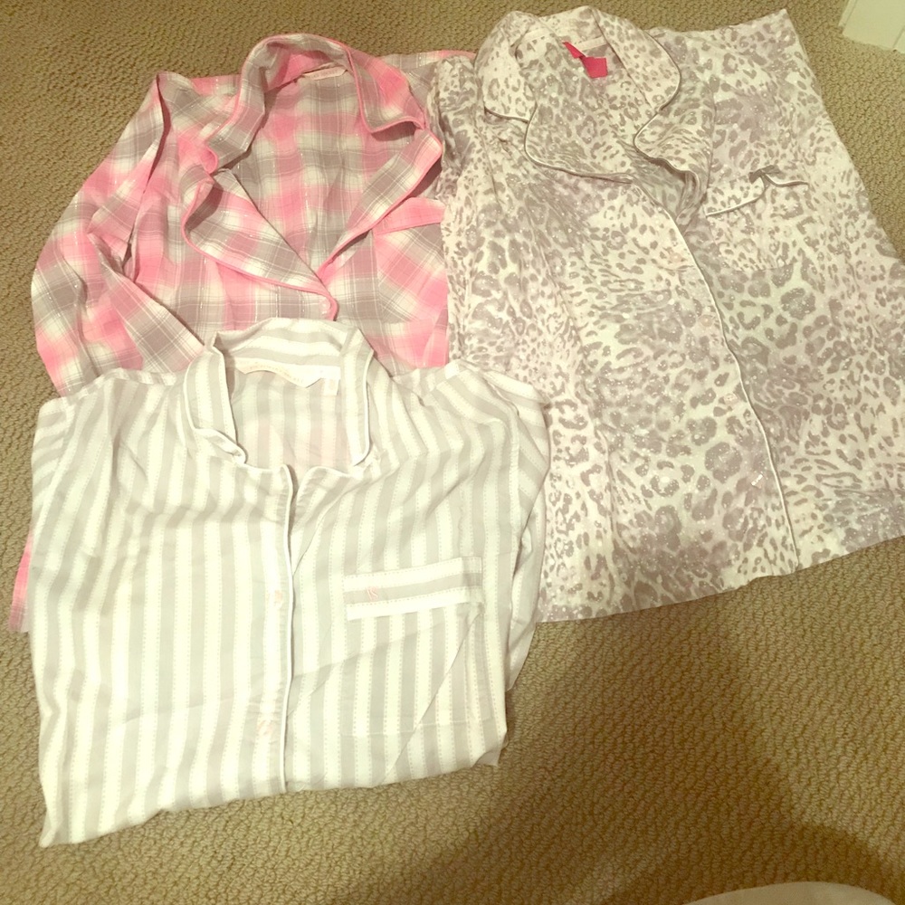 Victoria Secret Pajama tops XS